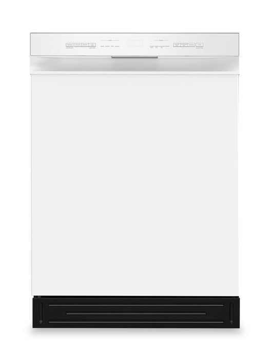 Midea 24\" Front-Control Dishwasher with Interior Light - MDF24P2BWW