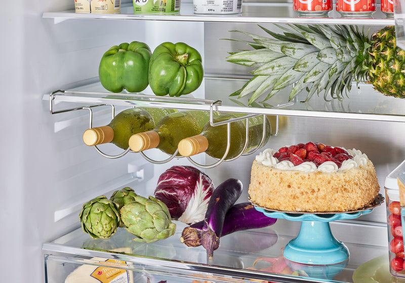 Classic Retro by Unique 36\" 21.4 Cu. Ft. Counter-Depth Refrigerator - Summer Mint Green - UGP-595L LG AC