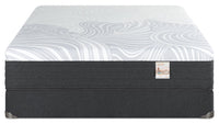 Springwall Spa 12 Plush Smooth Top Full Mattress in a Box Set 