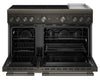 KitchenAid 6.3 Cu. Ft. Induction Freestanding Range with Griddle – Black Ore - KFID948SBE