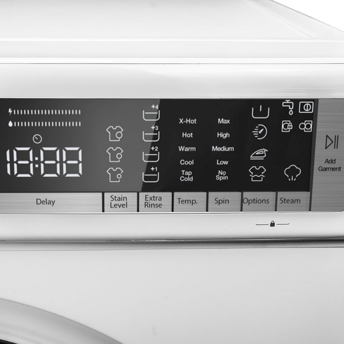 Danby 2.2 Cu. Ft. Stackable Compact Front-Load Washer with Steam - White - DWM022D3WDB