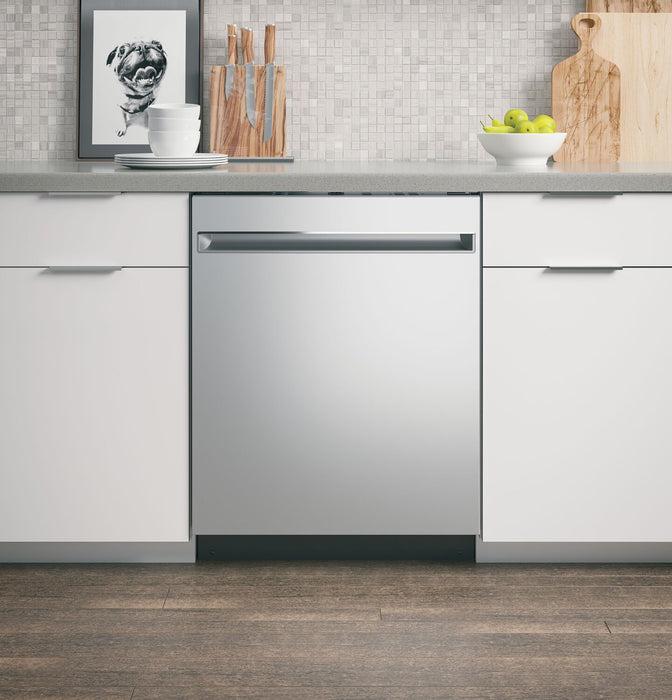 GE 24\" 51 dBA Built-In Dishwasher with Piranha™ Hard Food Disposer - Stainless Steel - GDT225SSLSS