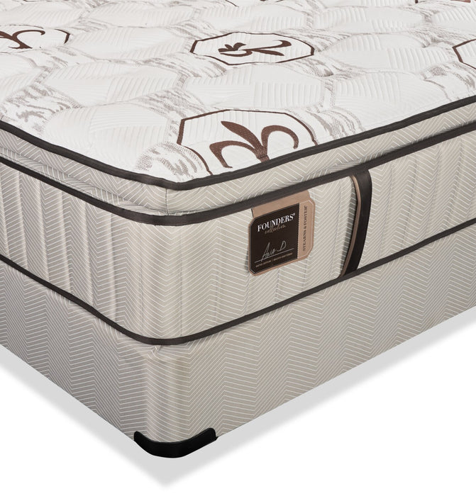 Stearns & Foster® Burnley Luxury Pillowtop Medium Full Mattress Set