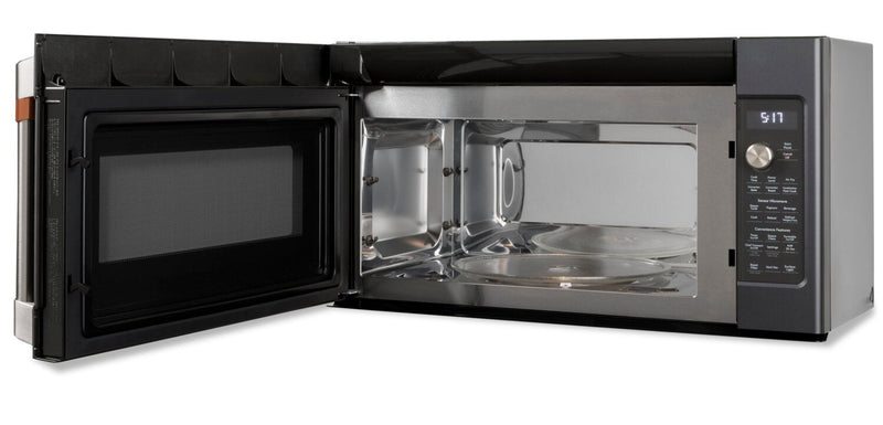 Cafe 1.7 Cu. Ft. Over-the-Range Microwave with Convection and Air Fry - Matte Black - CVM517P3RD1 