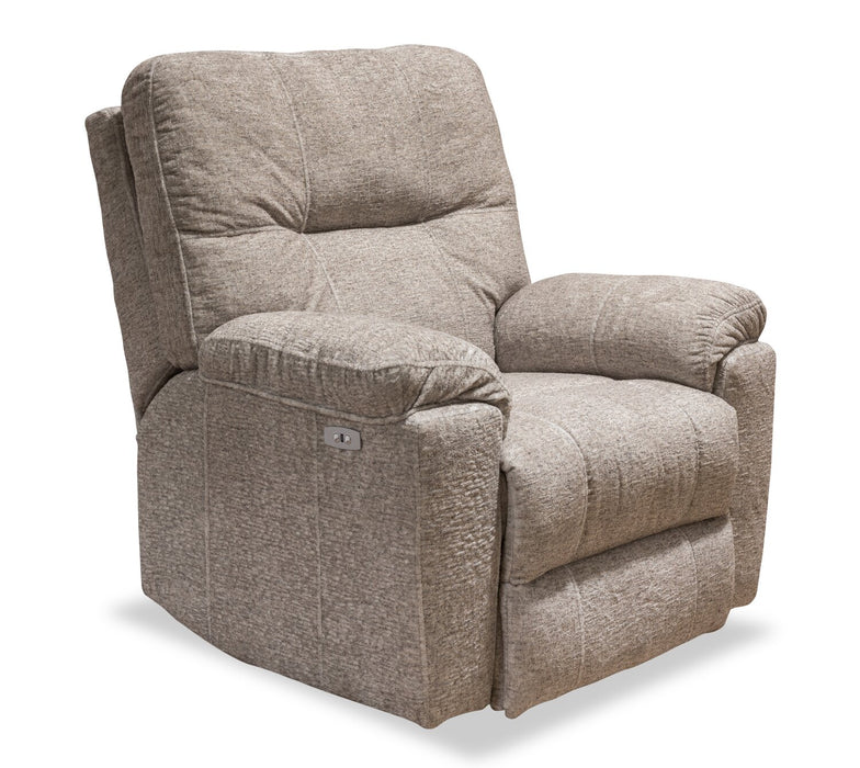 Canadian Made Dawson 40\" Fabric Power Reclining Chair with USB Port - Beige