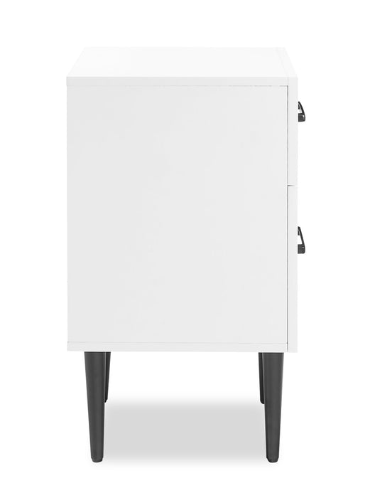 Brax Nightstand - White