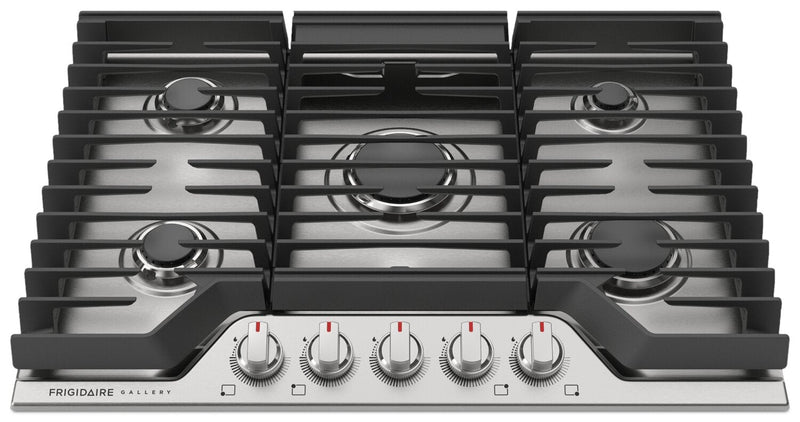 Frigidaire Gallery 30\" 5-Element Gas Cooktop - Stainless Steel - GCCG3048AS 