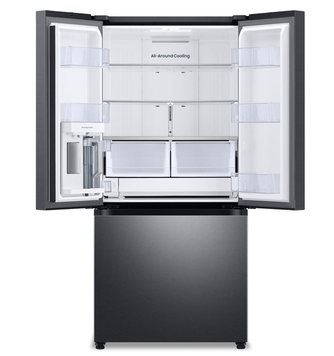 Samsung 33\" 24.5 Cu. Ft. French-Door with Beverage Center™ &AutoFillWaterPitcher Refrigerator - Blac… 