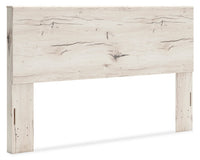 Derekson Panel Headboard, Rustic White - King Size 