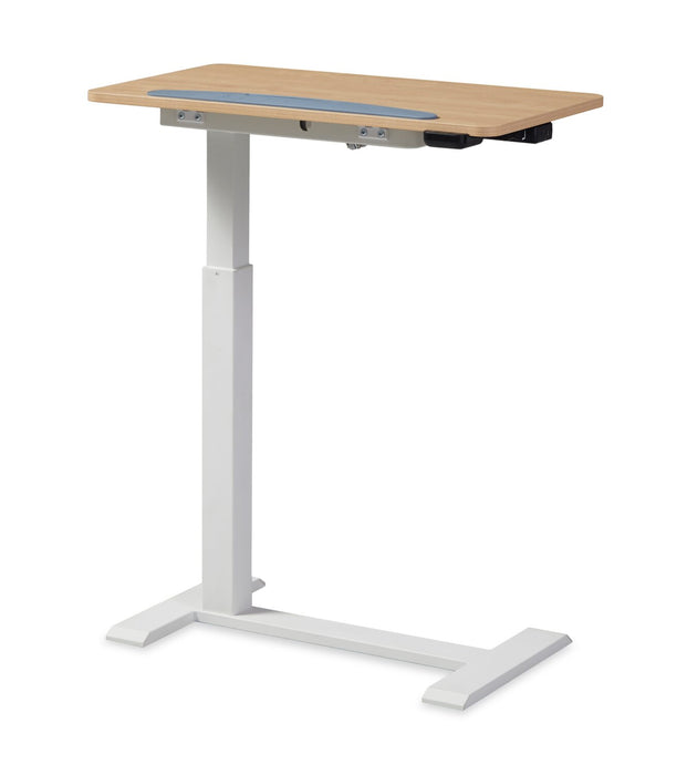 Aaron 26.77\" Height-Adjustable Office Desk with a Lift Top - Oak