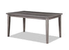 Krew Dining Table, Melamine, 60\"W - Grey 