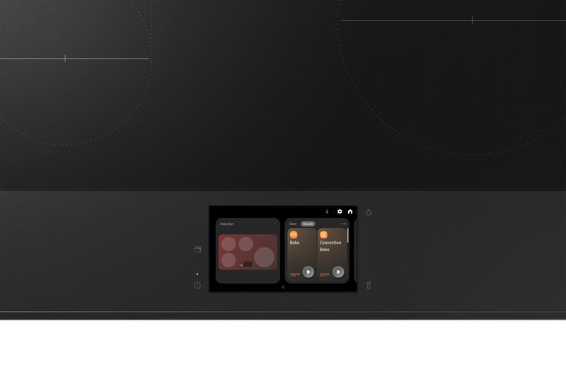Samsung Bespoke 6.3 Cu. Ft. 9 Series Induction Range with Oven Camera - NSI6DG9900SRAC