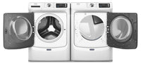 Maytag 5.8 Cu. Ft. Pet Pro Smart Front-Load Washer and 7.4 Cu. Ft. Gas Dryer - White 