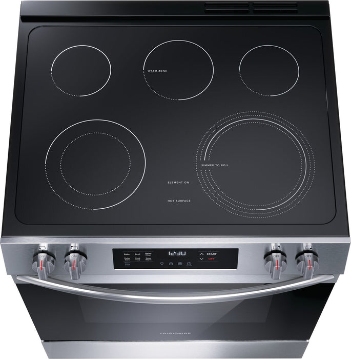 Frigidaire 5.3 Cu. Ft. Electric Range With EvenTemp™ Element and Five-Element Cooktop - Stainless St… 