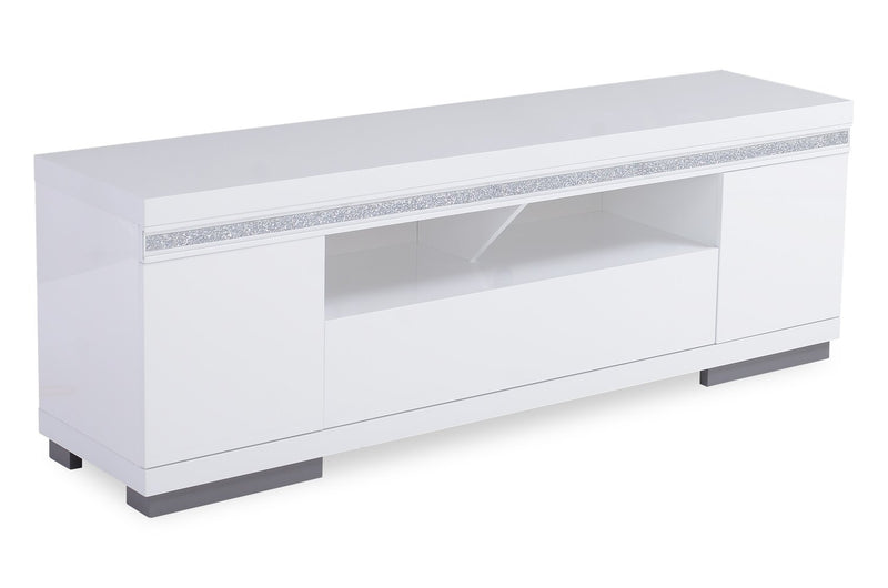 Garbo 63\" TV Stand - White