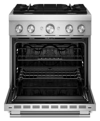 KitchenAid 4.1 Cu. Ft. Dual Fuel Range with No Preheat Air Fry Mode – Stainless Steel - KFDS930SSS