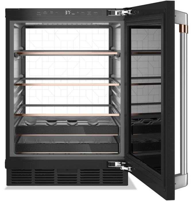 Cafe 24\" 5.1 Cu. Ft. Beverage Centre Refrigerator - Black - CCP06BP3PD1 