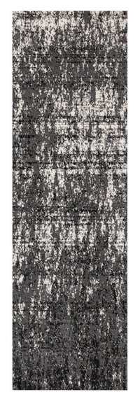Fresh Washable Grey & White Distressed Rug - 2'0