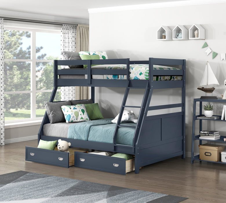 Quinn Set of 2 Trundle Drawers - Blue