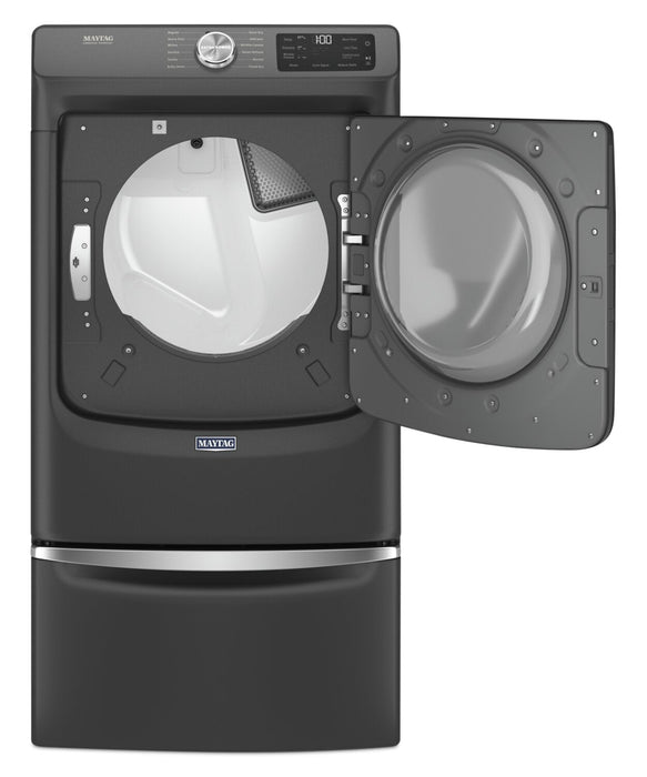 Maytag 7.3 Cu. Ft. Gas Dryer with Steam - Volcano Black - Stackable - MGD6630MBK 