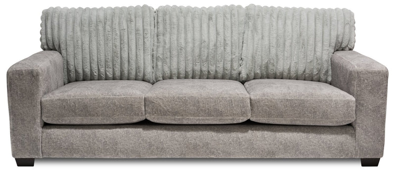Koda Chenille Sofa - Plush Paloma