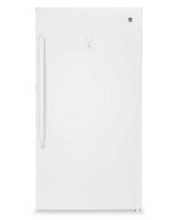 GE 14.1 Cu. Ft. Frost-Free Upright Freezer - White - FUF14DLRWW