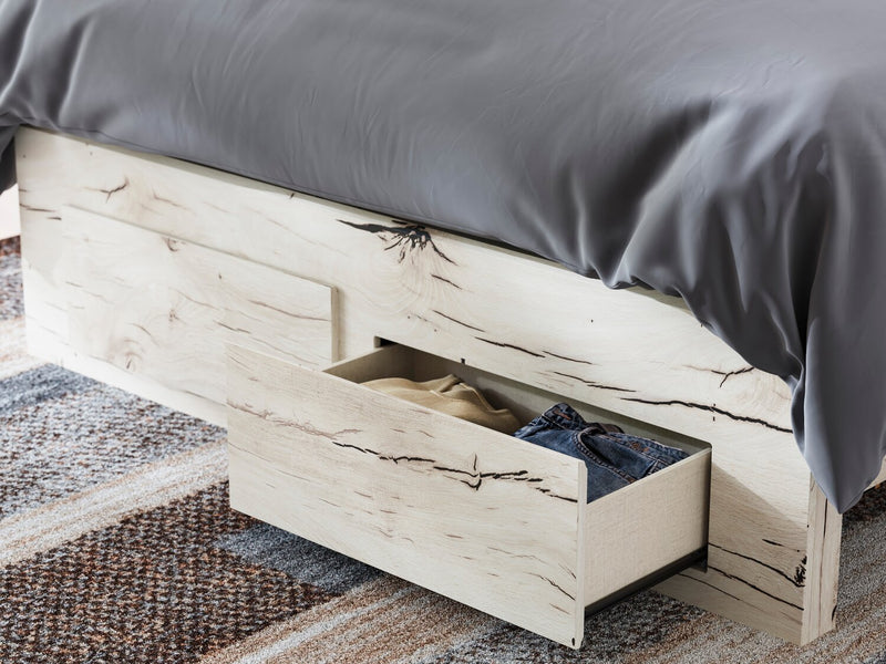 Derekson Full Storage Bed - White