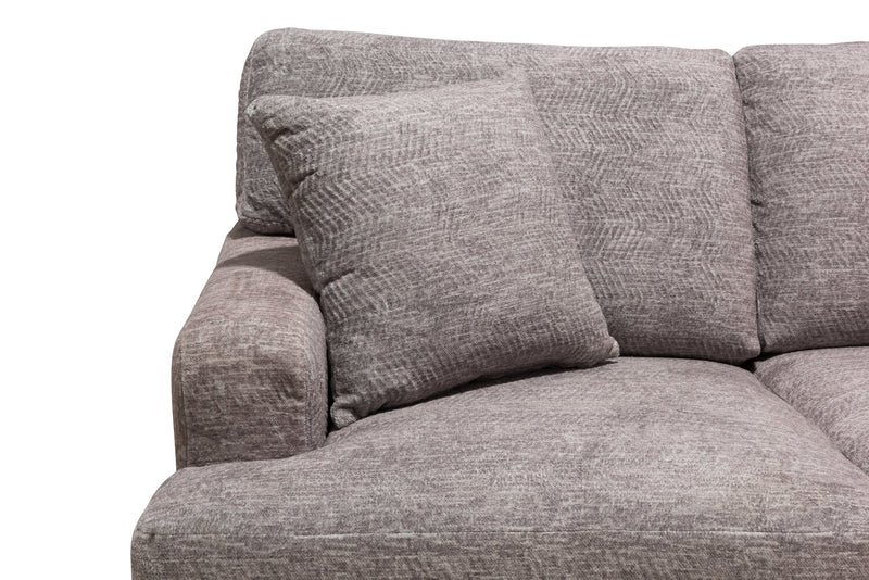 Luxe 3-Piece Right-Facing Sectional - Zaftig Dove