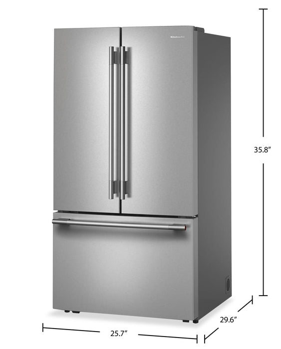 KitchenAid 24\" 5 Cu. Ft. Undercounter Refrigerator – Panel Ready - KURR124SPA