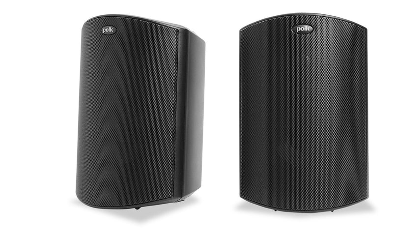 Polk Audio Atrium 6 Black Outdoor Speakers with 5.25\" Drivers - AM6085  