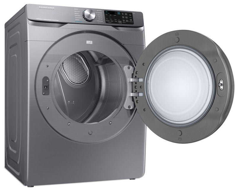 Samsung 7.5 Cu. Ft. Gas Dryer with Steam - Grey - Stackable - DVG45B6305P/AC 