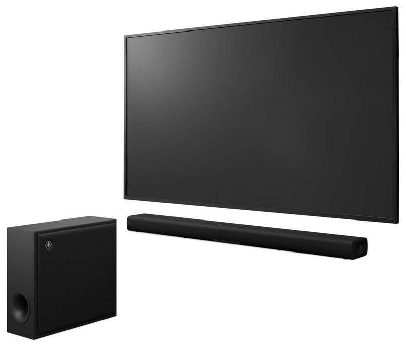 Yamaha SR-X50A 280W True X Bar 50A Soundbar with Wireless Subwoofer and Dolby ATMOS®