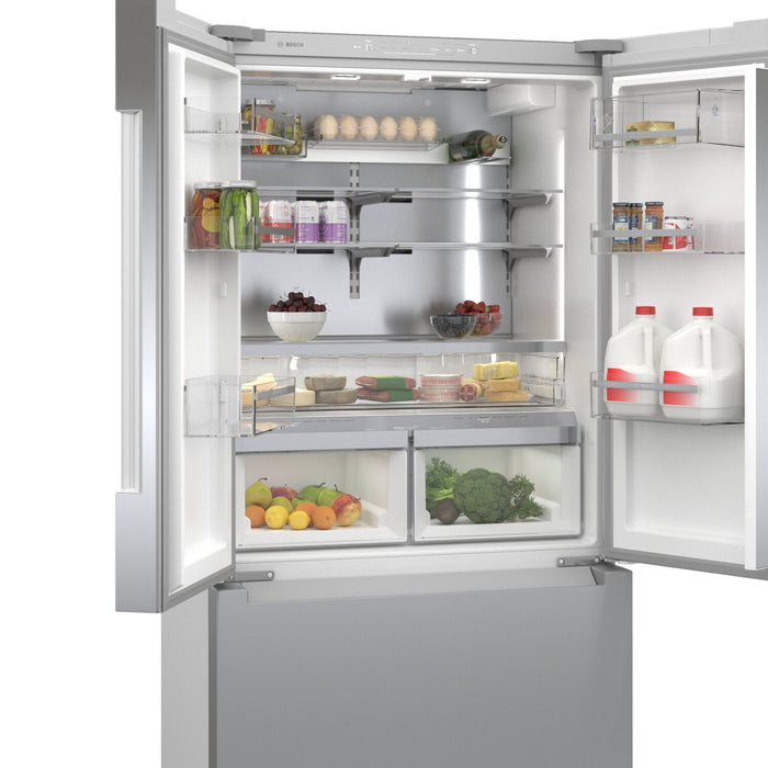 Bosch 20.8 Cu. Ft. Counter-Depth French-Door Refrigerator - B36CT81ENS 