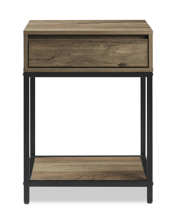 Akio Nightstand - Dark Brown