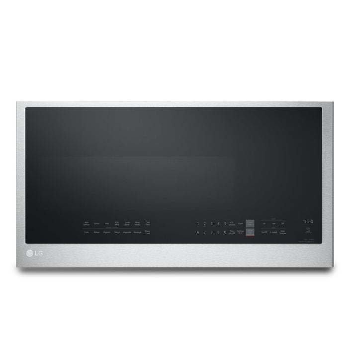 LG 2 Cu. Ft. Over-the-Range Microwave with EasyClean® and Sensor Cooking - Smudge Proof Stainless St… 