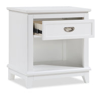 Quinn Bedside 1-Drawer Nightstand with Shelf, 24