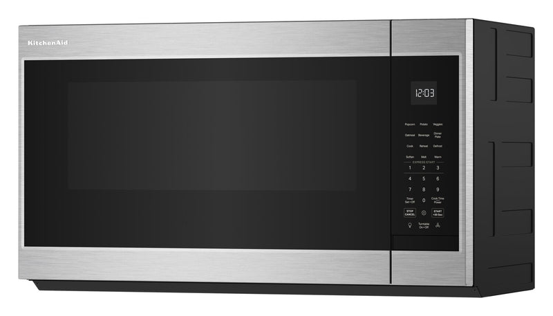 KitchenAid 1.9 Cu. Ft. Over-the-Range Microwave with 7 Sensor Functions - Stainless Steel - YKMMS130RPS