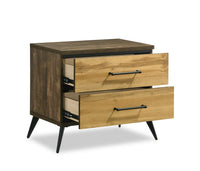 Silas Bedside 2-Drawer Nightstand, 26