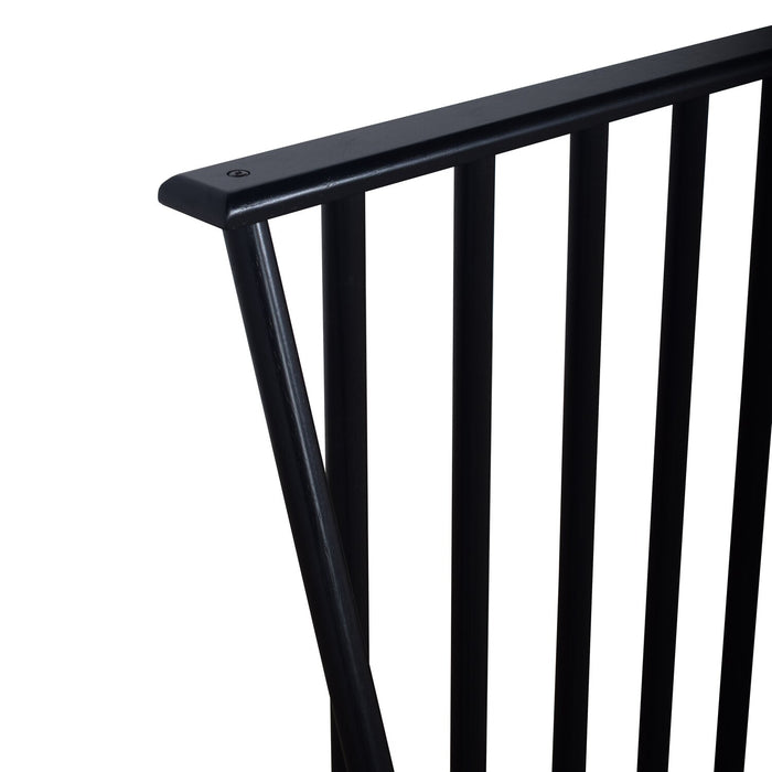 Milan Queen Bed - Black 