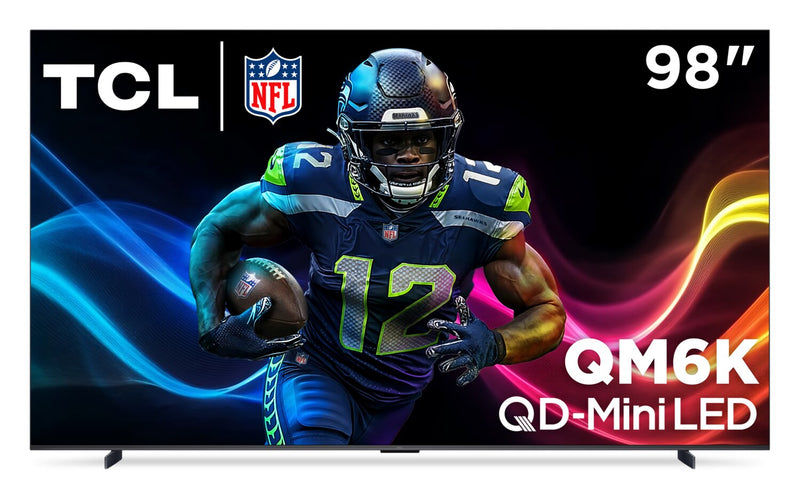 TCL 98\" QM6K Series QD-Mini LED QLED 4K UHD Smart Google TV (98QM6K)