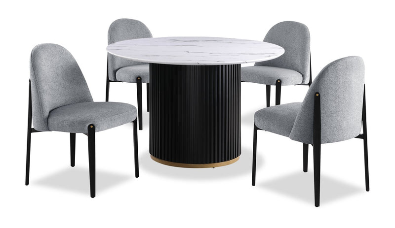 Capri Dining Chair - Grey