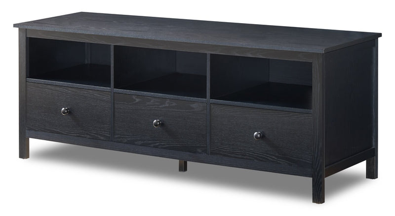 Renner 58\" Modern TV Stand with Storage for TVs up to 58\"- Matte Black