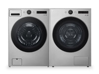 LG 5.2 Cu. Ft. Front-Load Washer with AI DD™ and 7.8 Cu. Ft. DirectDrive® Heat Pump Dryer  