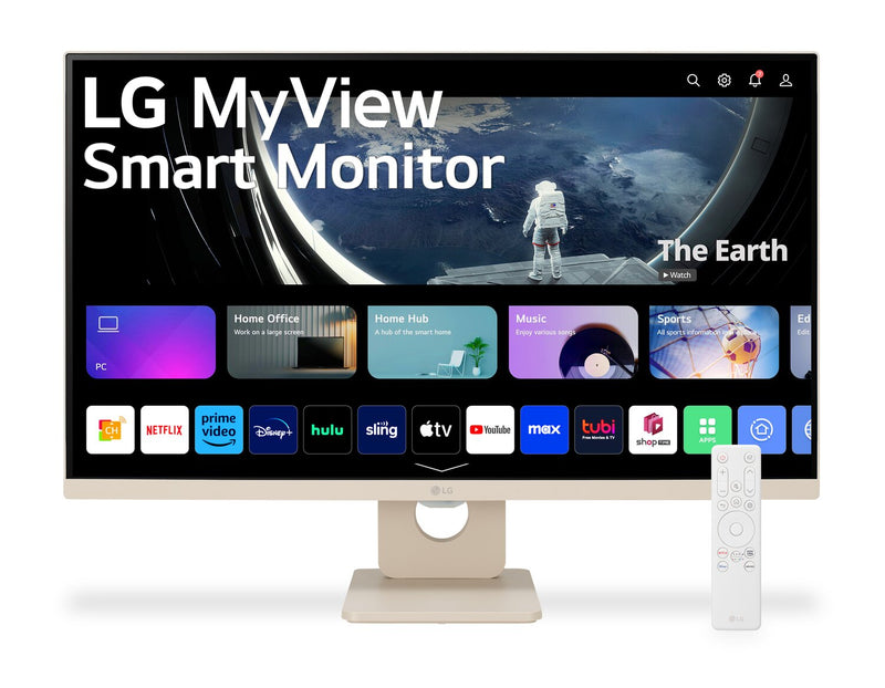 LG MyView 27\" Full HD IPS Smart Monitor