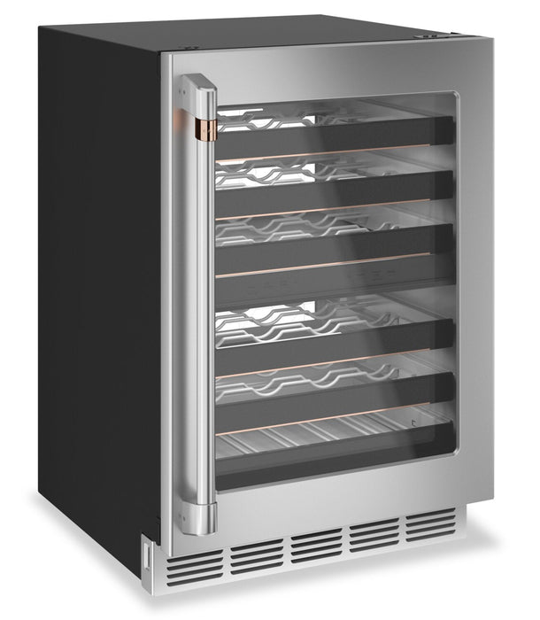 Cafe 24\" 4.7 Cu. Ft. Wine Chiller Refrigerator - Stainless - CCP06DP2PS1 