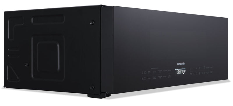 Panasonic 1.2 Cu. Ft. Over-the-Range Microwave with Low-Profile Design and Powerful Exhaust Fan - Sm… 