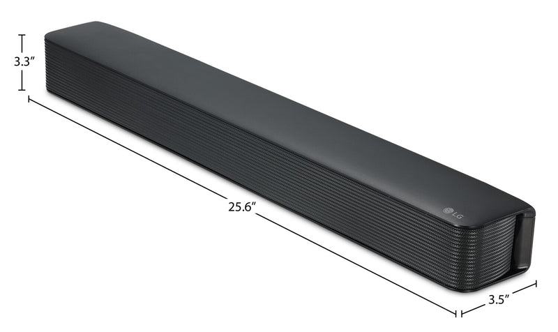 LG SK1 2-Channel Bluetooth Soundbar