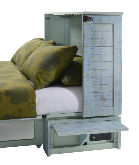Parker Cabinet Bed - Blue