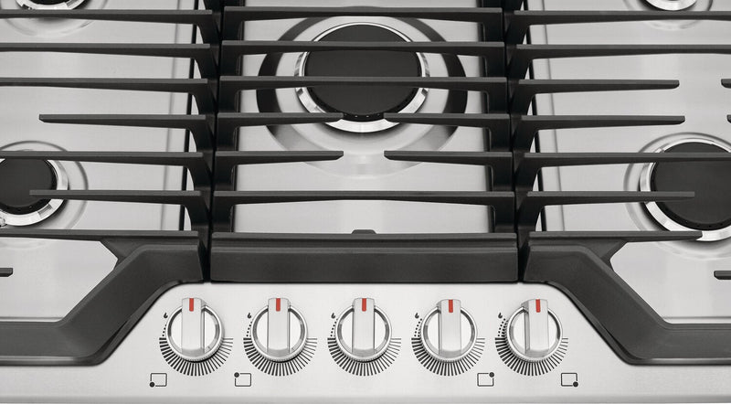 Frigidaire Gallery 36\" 5-Element Gas Cooktop - Stainless Steel - GCCG3648AS 