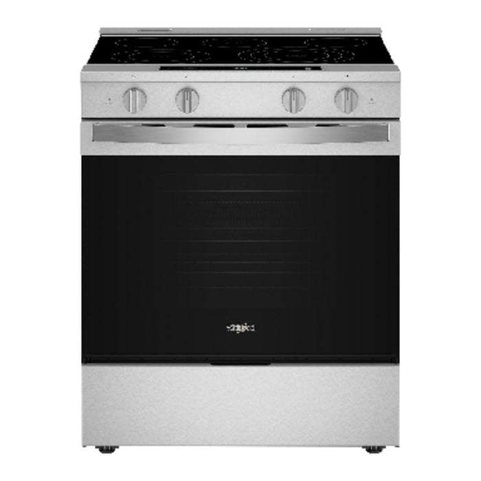 Whirlpool 5.3 Cu. Ft. Electric Range with Air Fry and WipeClean™ Coating - Stainless Steel - YWSES7530RZ